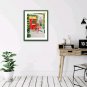 Digital download Painting original "Christmas Vibe" In 4 Size