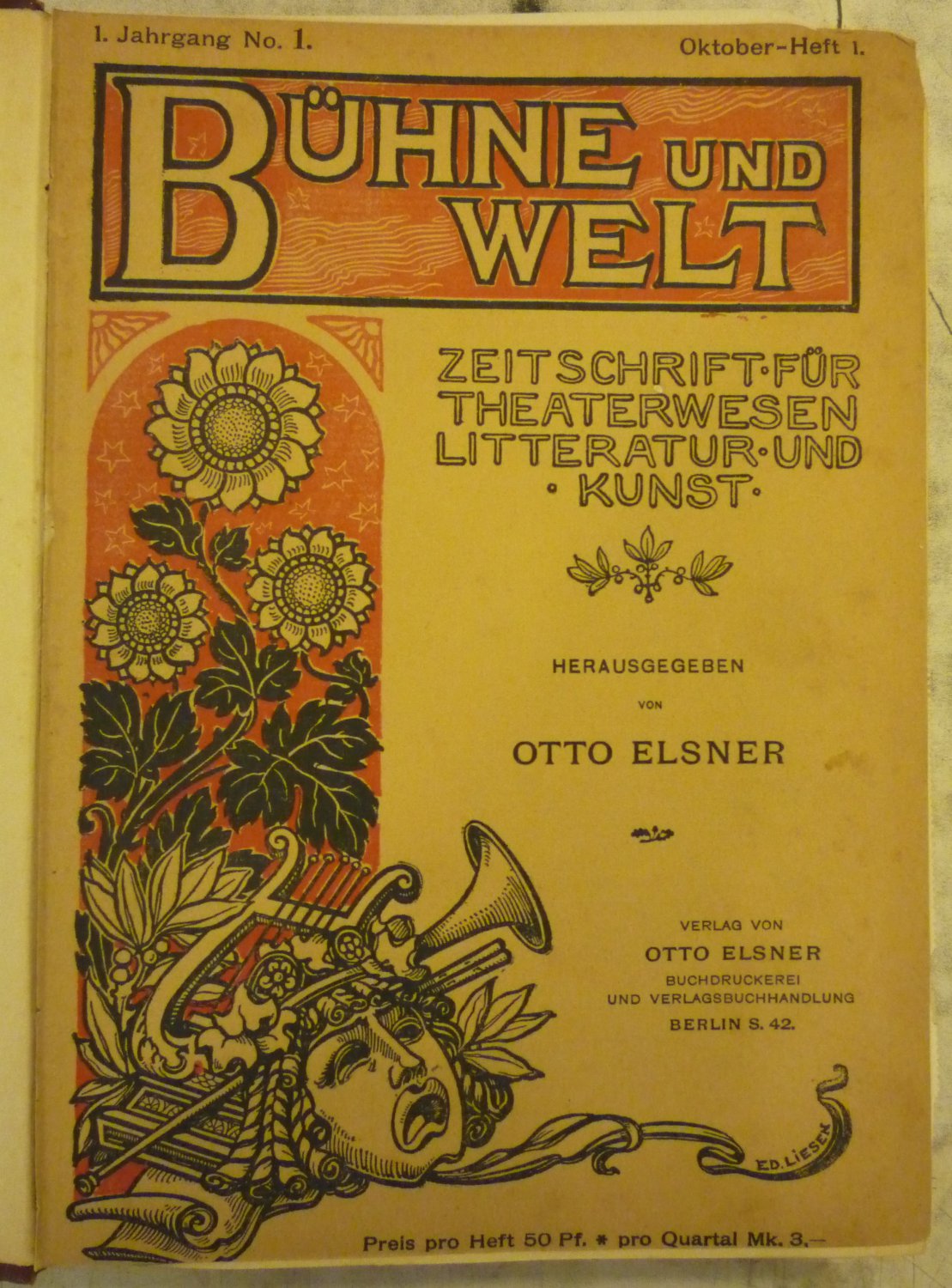 Buhne und Welt