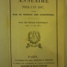 Annuaire pour l'an 1887
