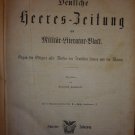 Deutsche Heeres-Zeitung. Militar Literatur Blatt
