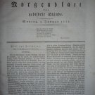 Morgenblatt fur gebildete Stande/Kunstblatt/Literaturblatt/Intelligenz=Blatt