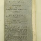 Denkmurdigkeiten und Tagesgeschichte der Preussischen Staaten