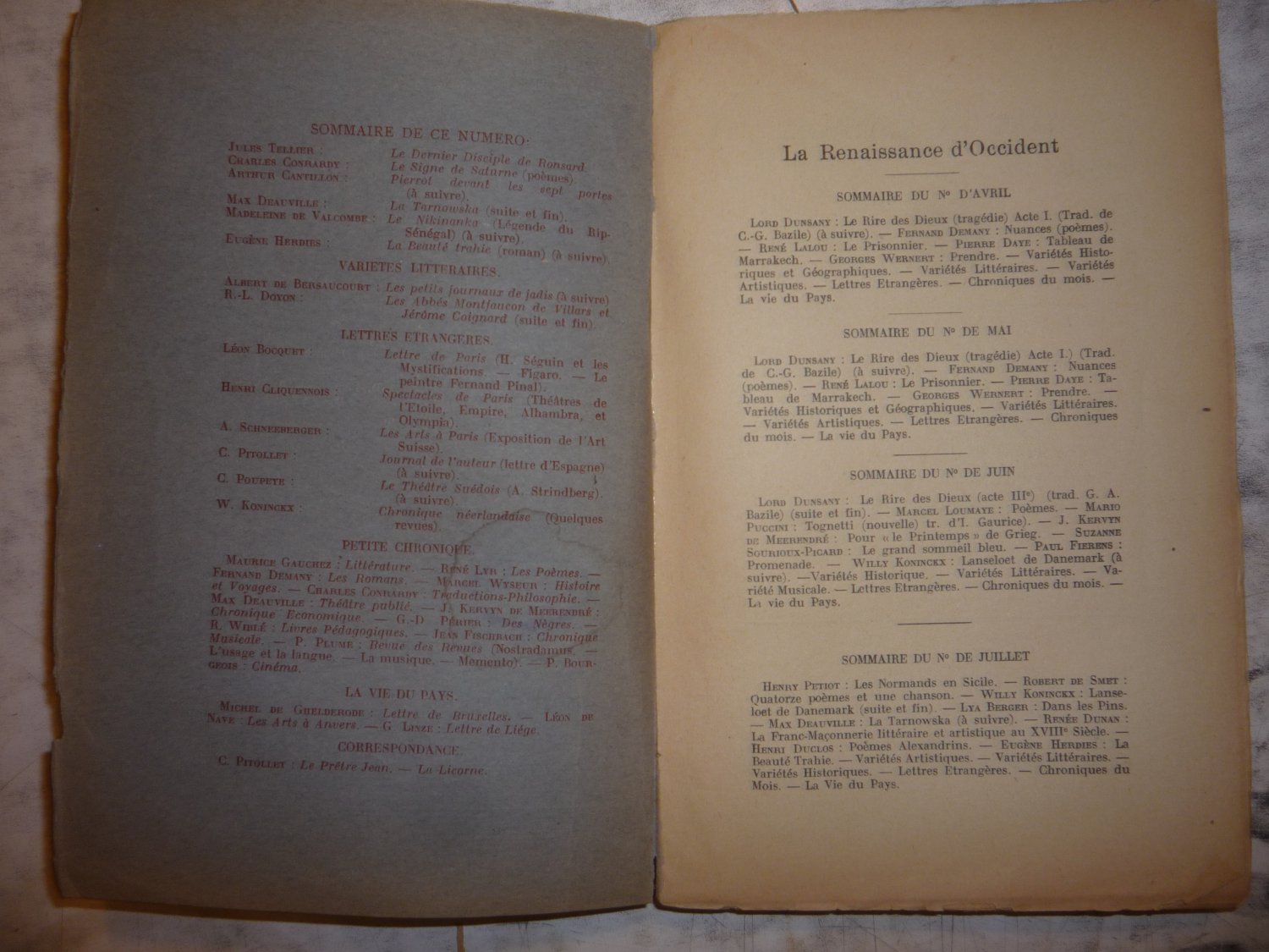 La Renaissance D'occident