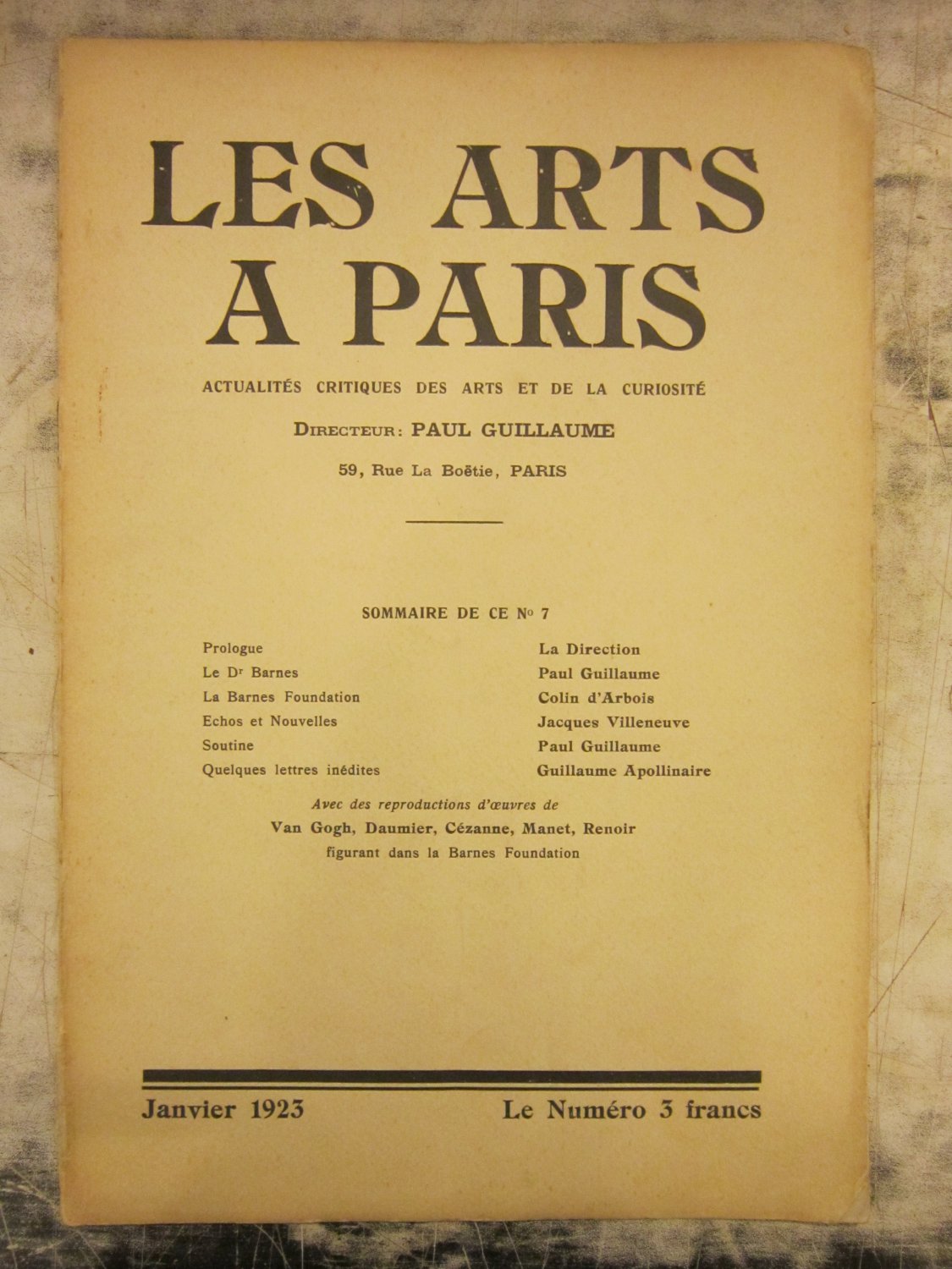 Les Arts A Paris