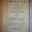 Historisch Genealogisches Magazin fur den deutschen Adel