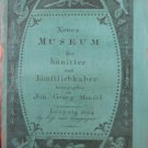Neues Museum fur Kunstler und Kunstliebhaber