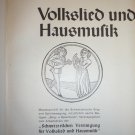 Volkslied und Hausmusik