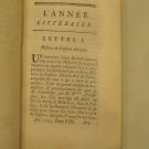 L'annee Litteraire