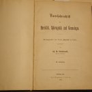 Vierteljahrsschrift fur Heraldik,Sphragistik und Genealogie