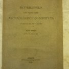 Mitteilungen des Deutschen Archaologischen Instituts