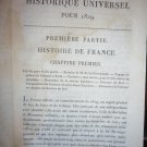 Annuaire historique universel