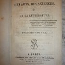 Journal des Arts, Des Sciences et de la Litterature