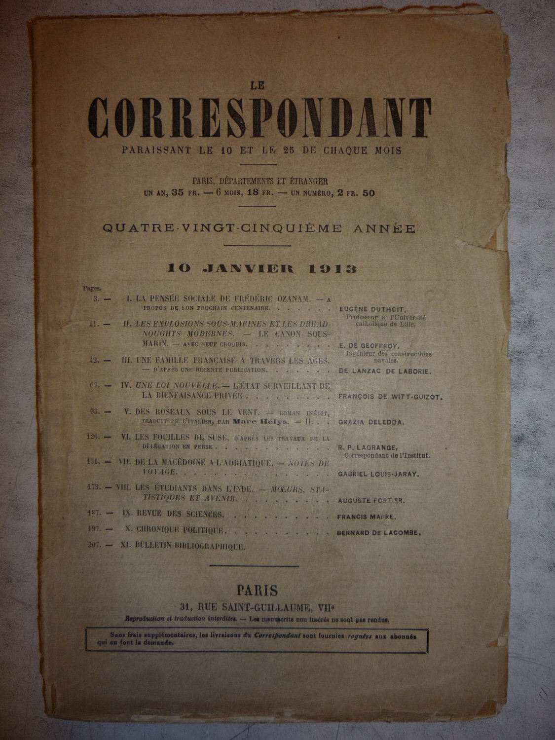 Le Correspondant