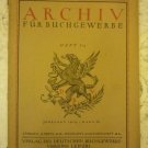 Archiv fur buchgewerbe