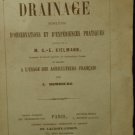 Du drainage: resultats d'observations et d'experiences pratiques