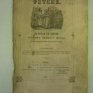 Psyche journal de modes. Litterature,Theatres, Musique