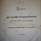 Perlen journal fur gute deutsche Original Novellen