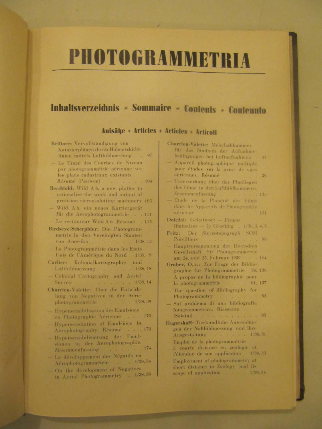 Photogrammetria