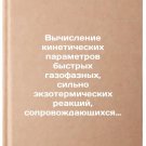 Vychislenie kineticheskikh parametrov bystrykh gazofaznykh, silno ekzotermich