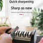Top Level 4 Slot Electric Scissor & Knife Sharpener Diamond Steel Kitchen Tool