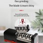Top Level 4 Slot Electric Scissor & Knife Sharpener Diamond Steel Kitchen Tool