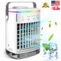 Portable Air Conditioner Mini Fan Cooler Humidifier Evaporative RGB Cooling Fan
