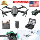 2023 New RC Drone 4k HD Dual Camera WIFI FPV Foldable Mini Quadcopter + Battery