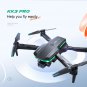 2023 New RC Drone 4k HD Dual Camera WIFI FPV Foldable Mini Quadcopter + Battery
