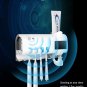 Solar Energy Toothbrush Holder Toothpaste Dispenser Bathroom Cleaner Storage