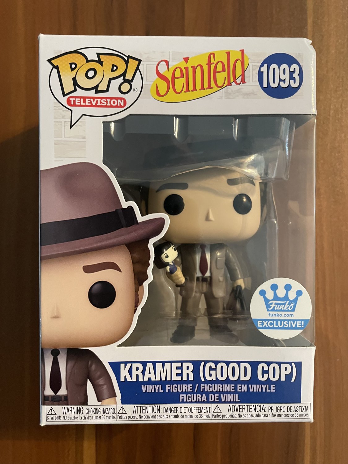 Funko Pop! Television Seinfeld Kramer (Good Cop) #1093
