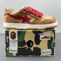 A Bathing Ape Bape Sta Low Beige Red