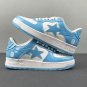 A Bathing Ape Bape Sta Low Blue White
