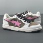 A Bathing Ape Bape Sta Low White Brown Pink
