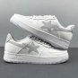A Bathing Ape Bape Sta Low White Green(2)