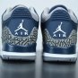 Air Jordan 3 Retro Georgetown Midnight Navy Cement Grey