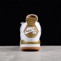 Air Jordan 4 League White Earth Yellow