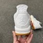 Air Jordan 4 Retro Levi's White