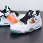 Air Jordan 4 Retro Lucid Green Rasta