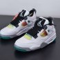 Air Jordan 4 Retro Lucid Green Rasta