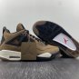 Air Jordan 4 Retro Travis Olive Cactus Jack