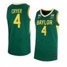 #4 Lj Cryer Anthracite  Baylor Bears College s Green