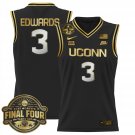 Aaliyah Edwards  #3 UConn Huskies 2025 Big Eat Final Four Patch Black Gold
