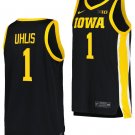 Ahron Uhlis  Iowa Hawkeyes College  Black #1