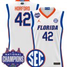 Al Horford  #42 Florida Gators 2025 National Champions Patch White