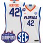Al Horford  #42 Florida Gators 2025 National Champions Patch White