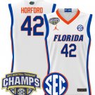 Al Horford  #42 Florida Gators 2025 SEC Champions Stitched White