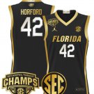 Al Horford  #42 Florida Gators 2025 Tournament Champions Patch Black Gold