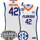 Al Horford  #42 Florida Gators 2025 Tournament Champions Patch White