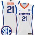 Alex Condon  #21 Florida Gators 2024 Lightweight  White