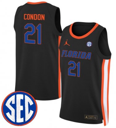 Alex Condon  #21 Florida Gators Swingman  Stitched Black